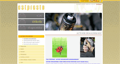 Desktop Screenshot of estpresto.ee
